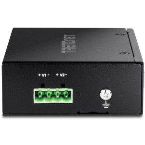 TRENDnet TI-BF22SFP Industrial Gigabit SFP Media Converter, IP30, DIN rail or wall mount